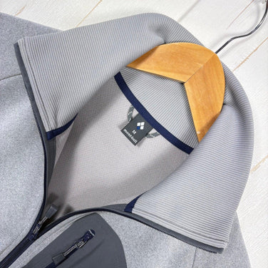 【Men's M グレー系】 Montbell ( モンベル ) マウンテン ジャージ ジャケット Mountain Jersey Jacket ポリエステル ウェア トップス インナー シャツ ロングスリーブシャツ 化繊 z00055366  化繊 ロングスリー