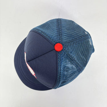 【OneSize ネイビー系】 Hungerknock Originals ( ハンガーノック オリジナルス ) スカル ツバタン キャップ Skull Tsubatan Cap			 生産終了モデル 入手困難 ポリエステル ウェア ウェア小物 ヘッドウェア キャッ