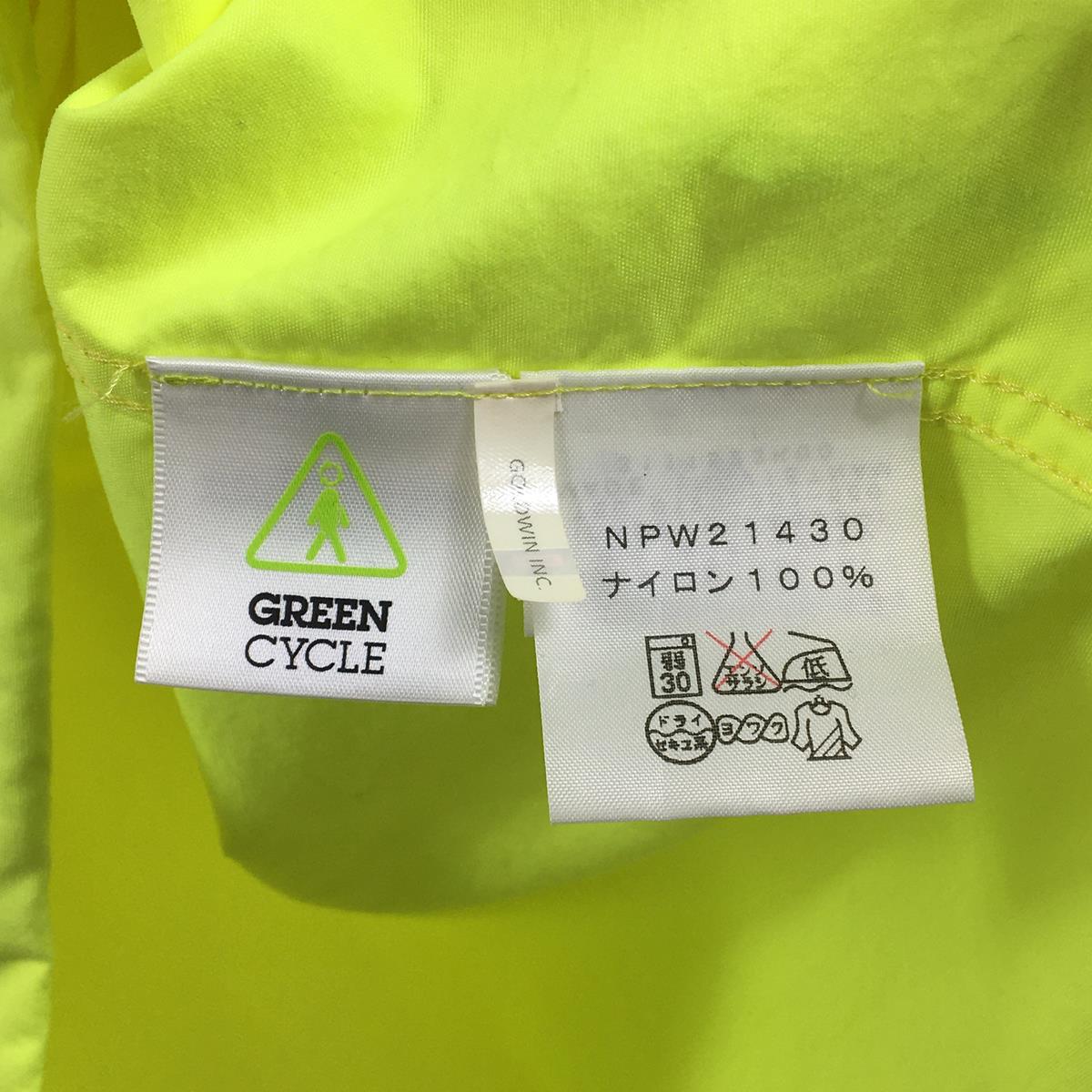 【Women's M グリーン系】 The North Face ( ザ・ノースフェイス ) コンパクト ジャケット Compact Jacket ウィンドシェル フーディ NPW21430 Asian Women's Neon Green ウィンドシェル アウター ジ