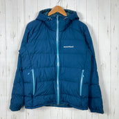 【Men's M ネイビー系】 Montbell ( モンベル ) パーマフロスト ライト ダウン パーカ Permafrost Light Down Parka ダウン ウェア トップス アウター ジャケット ダウンインサレーション z00060124  ダウンイ