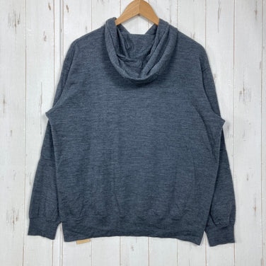 【Men's L グレー系】 Brown By 2Tacs ( ブラウン By ツータックス ) BAA インレイ フーディー BAA inlay-hoodie メリノウール ウェア トップス インナー シャツ フーディ ウール z00059300  ウール フー