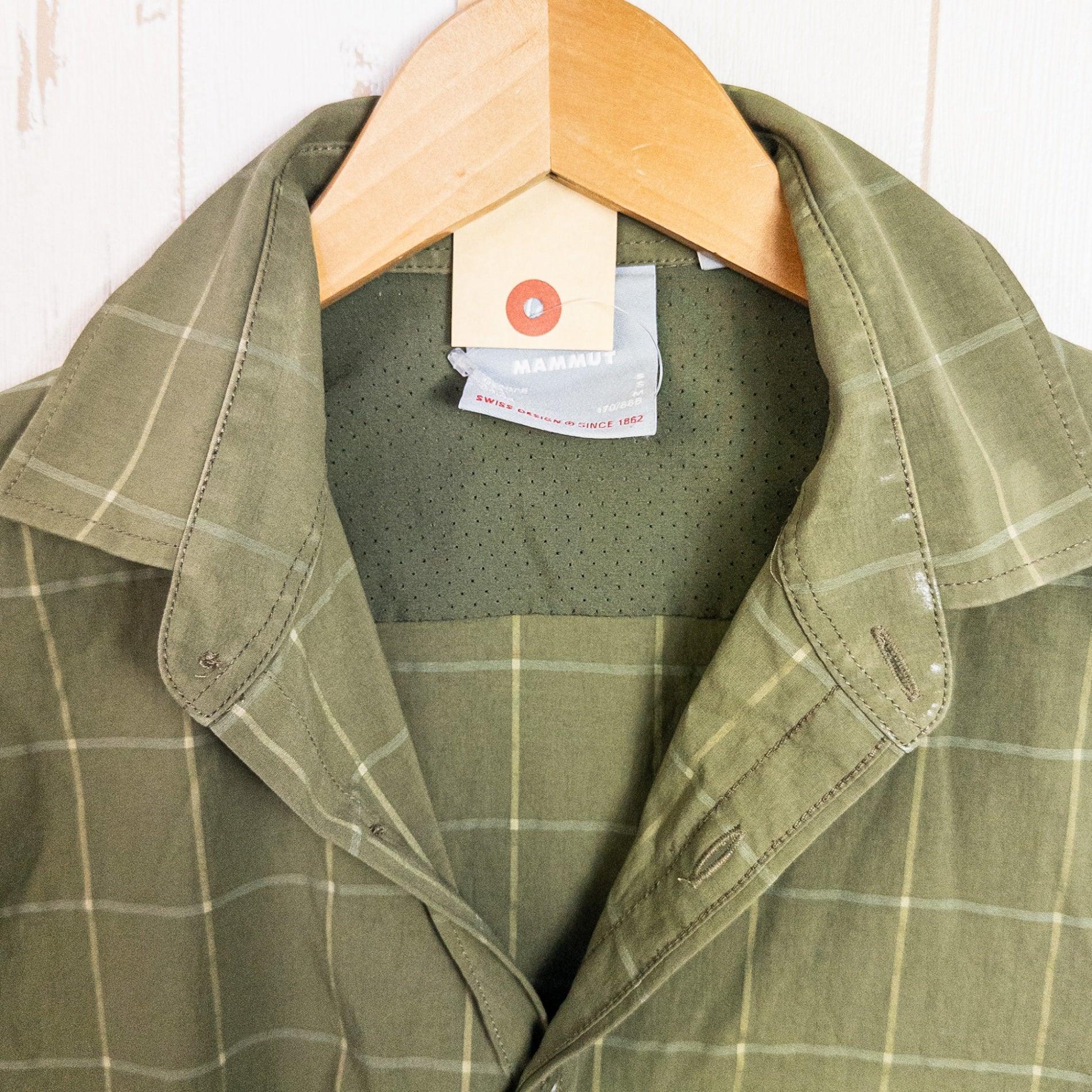 【Men's S グリーン系】 Mammut ( マムート ) マウンテンロングスリーブシャツ（Mountain Longsleeve Shirt ナイロン ウェア トップス インナー シャツ ロングスリーブシャツ 化繊 z00052585 化繊 ロングスリーブシ - 【公式】2ndGEAR（セカンドギア）Webショップ【登山用品・アウトドア用品専門 買取販売店】