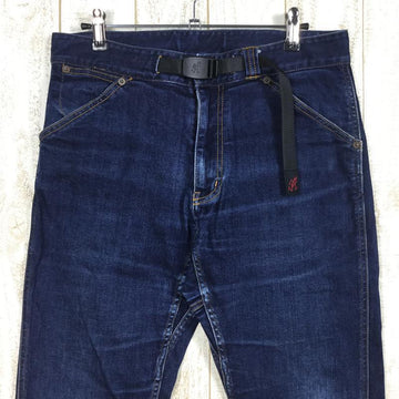 【Men's S ネイビー系】Gramicci ( グラミチ ) × アーバンリサーチドアーズ 別注 デニム マウンテン パンツ Denim Mountain Pants ジーンズ Men's コットン ロングパンツ ボトムス ウェア - 【公式】2ndGEAR（セカンドギア）Webショップ【登山用品・アウトドア用品専門 買取販売店】