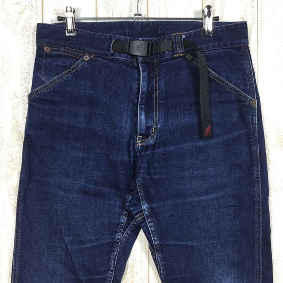 【Men's S ネイビー系】Gramicci ( グラミチ ) × アーバンリサーチドアーズ 別注 デニム マウンテン パンツ Denim Mountain Pants ジーンズ Men's コットン ロングパンツ ボトムス ウェア - 【公式】2ndGEAR（セカンドギア）Webショップ【登山用品・アウトドア用品専門 買取販売店】