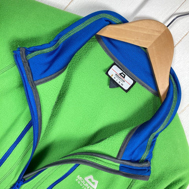 Mountain Equipment Style Croz Alpine Jacket, Men's Small, Green. Polyester fleece outerwear.
