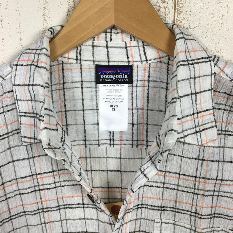 【Men's XS ホワイト系】 Patagonia ( パタゴニア ) エーシー シャツ Ac Shirt オーガニックコットン 速乾 名作 生産終了モデル 入手困難 52921 International Men's FABW コットン ショートスリーブシャツ イ