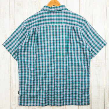 【Men's L ネイビー系】 2017 Patagonia ( パタゴニア ) パッカーウェア シャツ Puckerware Shirt 入手困難 ポリエステル ウェア トップス インナー シャツ ショートスリーブシャツ コットン z00050995 コットン - 【公式】2ndGEAR（セカンドギア）Webショップ【登山用品・アウトドア用品専門 買取販売店】