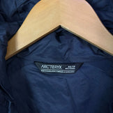 Men's XS Navy Arcteryx Atom Hoody Synthetic Down Jacket/Outerwear Top with Synthetic Insulation (z00055409)