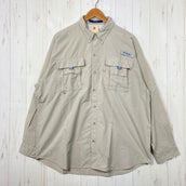 【Men's L ベージュ系】 Columbia ( コロンビア ) バハマ 2 ロングスリーブ シャツ Bahama II L S Shirt PFGシリーズ ナイロン ウェア トップス インナー シャツ ロングスリーブシャツ 化繊 z00059488  化繊 ロ