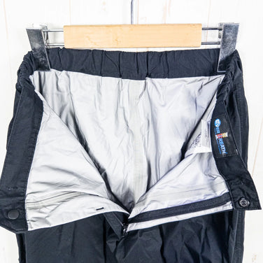 男式 M 黑色 Finetrack Ever Breath Photon 裤子，尼龙，防雨外套，长裤，z00052908