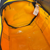 【Unisex OneSize イエロー系】 The North Face ( ザ・ノースフェイス ) ベースキャンプ ダッフル XS BC Duffel XS 28L TPEファブリックラミネート 収納用メッシュバッグ付属 ポリエステル バッグ ストレージ ダッフルバッグ ボス