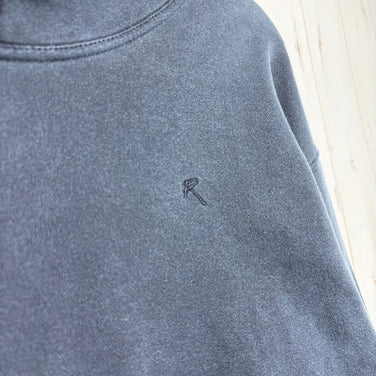 【Men's L ブルー系】 Rokx ( ロックス ) コットンウッド スウェット プルオーバー パーカー Cottonwood Sweat PO Parka RXMF204122 INDIGO z00056143 INDIGO コットン フーディ インナー シ