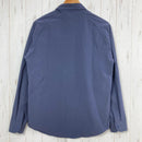 【Unisex 3 ネイビー系】 Axesquin Elements ( アクシーズクインエレメンツ ) ソフトシェル の ショート カラー シャツ Soft Shell Short Collar Shirt ナイロン ウェア トップス インナー シャツ ロングスリー-2