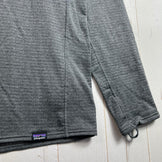 男士小号灰色 2015 Patagonia Capilene 保暖拉链领 FGX 涤纶抓绒外套