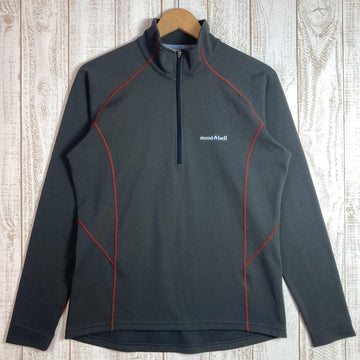 【Men's M グレー系】 Montbell ( モンベル ) ウイックロン ZEOサーマル ロングスリーブジップシャツ Wickron ZEO Thermal Long Sleeve Zip Shirt ガンメタル ポリエステル ウェア トップス インナー シ - 【公式】2ndGEAR（セカンドギア）Webショップ【登山用品・アウトドア用品専門 買取販売店】