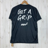 【Men's M ブラック系】 Inov8 ( イノヴェイト ) ゲット ア グリップ ショートスリーブ ティー Get a Grip Short Sleeve Tee ポリエステル ウェア トップス インナー シャツ ショートスリーブTシャツ クルーネック 化繊
