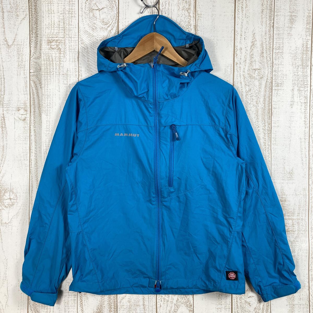 【Women's OneSize ブルー系】 Mammut ( マムート ) ウィンドストッパー コンパクト ジャケット ウーマン Windstopper Compact Jacket Woman ウィンドシェル ウィンドストッパー JP1030127 Women's  ウィンド