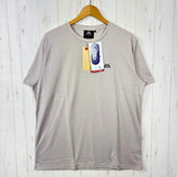 【Men's XL ベージュ系】 Mountain Equipment ( マウンテンイクイップメント ) ブリットポップ ティー オニヤンマ Britpop Tee Oniyanma 425773 CLOUD z00056026 CLOUD 化繊 ショートスリーブT