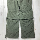 【Men's M グリーン系】 Millet ( ミレー ) アルザス エボ 3/4 ジップオフ パンツ Alsace Evo Zipoff Pants ナイロン ウェア ボトムス ロングパンツ  z00060401   ロングパンツ ボトムス ウェア