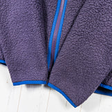 2020 Patagonia 复古绒毛夹克 (PTPL)，Piton 紫色，男款 S 码。这款涤纶抓绒夹克非常适合日常穿着。(z0005318)