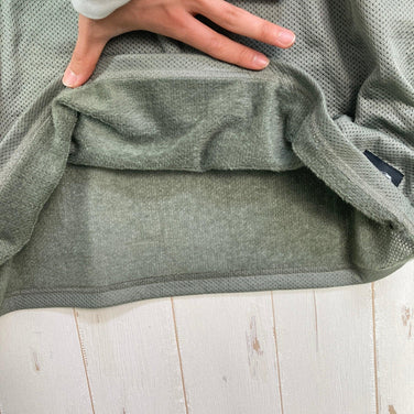 【Men's M グリーン系】 Static ( スタティック ) アドリフト クルー Adrift Crew ミネラル ポリエステル ウェア トップス アウター ジャケット フリース Teijin Octa ( 帝人オクタ ) z00057730 ミネラル フリー