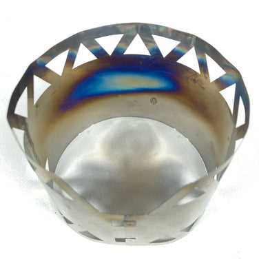 One Size Silver Ifyouhave (Ifyouhave) Chimney TiMNEY Discontinued Model (Hard to Find) Titanium Cookware Burner Stove z00054475 Burner Stove Cookware