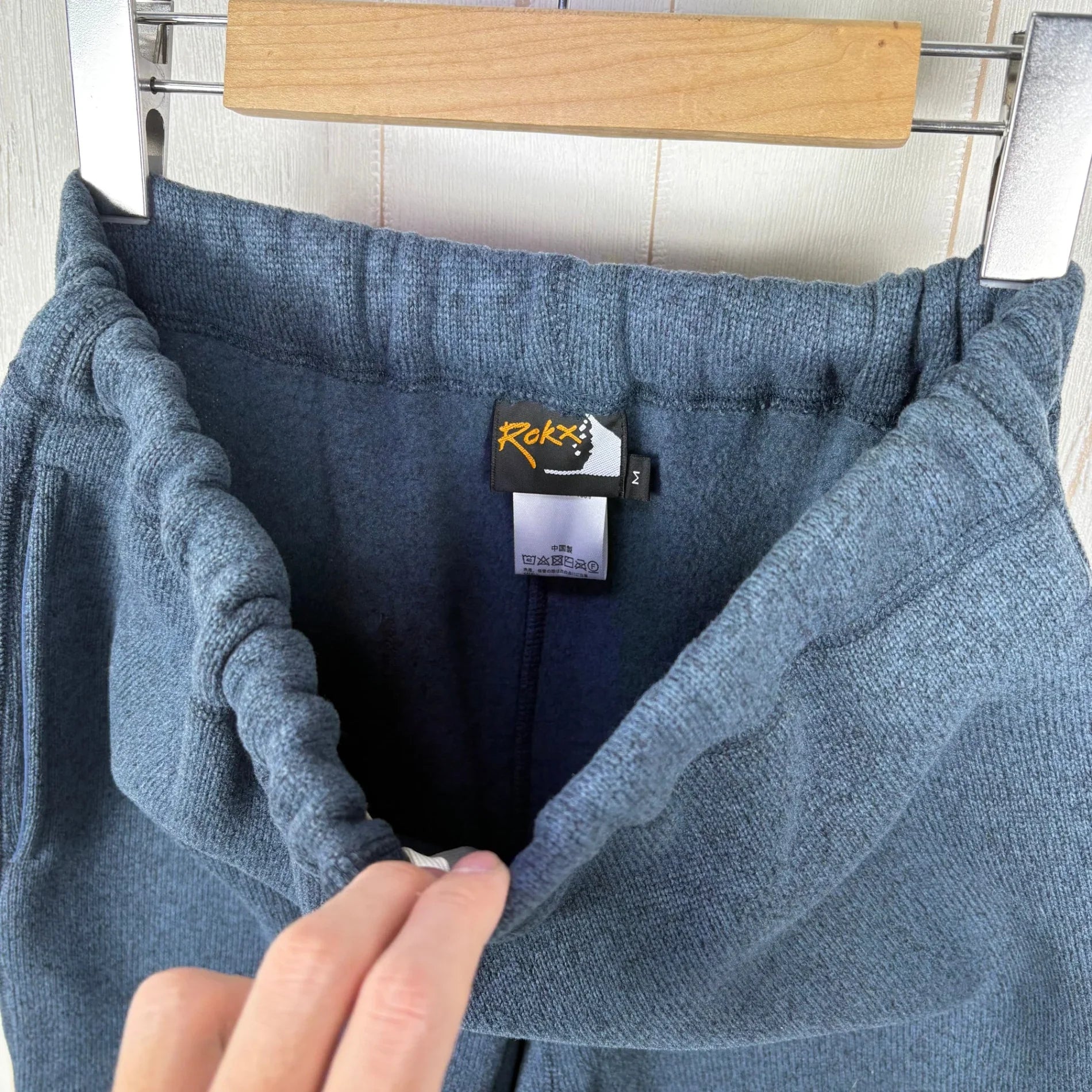 Men's M ブルー系】 Rokx ( ロックス ) ザ グース パンツ The Goose