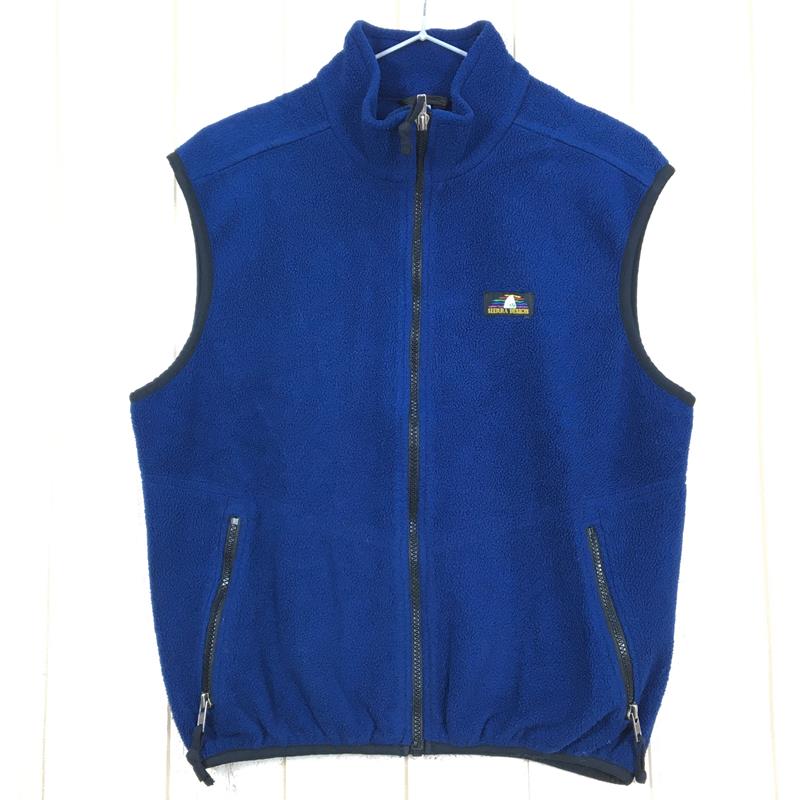 【Men's S ネイビー系】 Sierra Designs ( シエラデザイン ) 1990S フリース ベスト Fleece Vest アメリカ製 旧タグ 入手困難 International Men's  フリース ベスト トップス ウェア