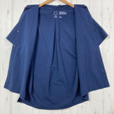 【Men's M ネイビー系】 Yamatomichi ( 山と道 ) ユーエル ショートスリーブ シャツ U.L. Short Sleeve Shirt ポリエステル ウェア トップス インナー シャツ ショートスリーブシャツ 化繊 z00057737  化繊 シ