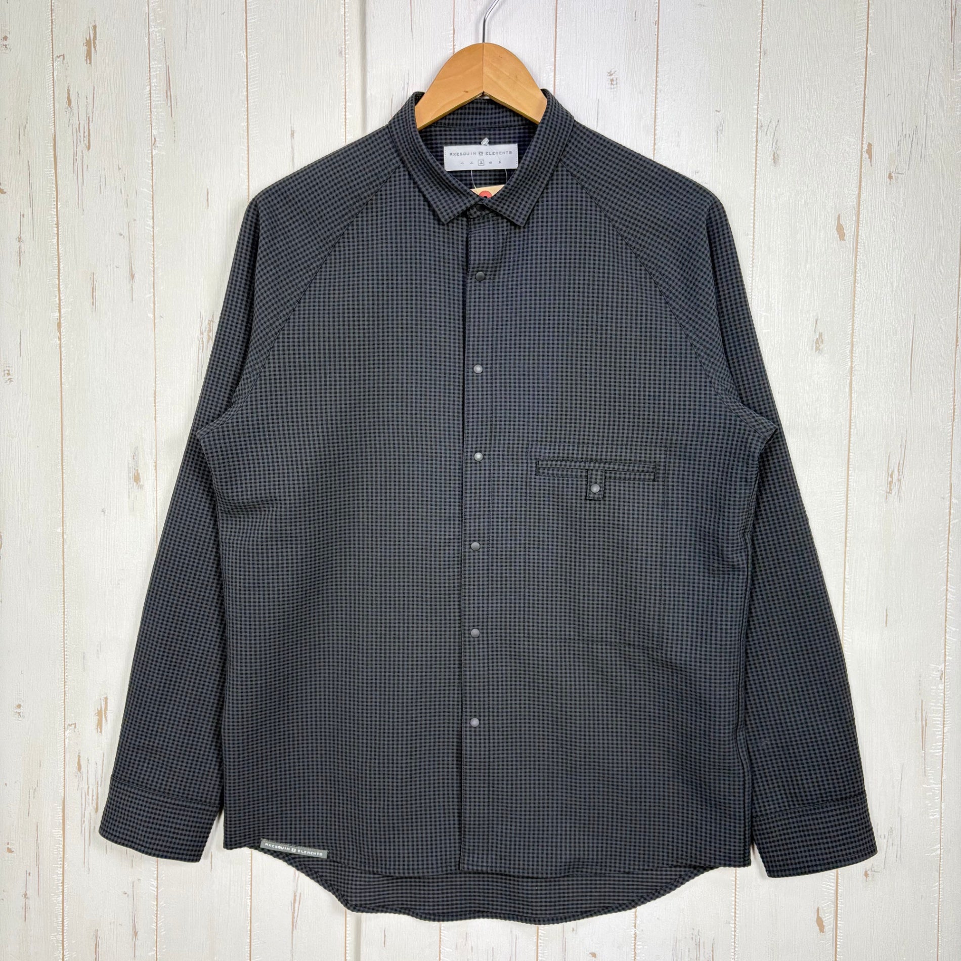 即購入NG様 Men's M ネイビー系】 Montbell ( モンベル ) Wic.O.D.シャツ ロング