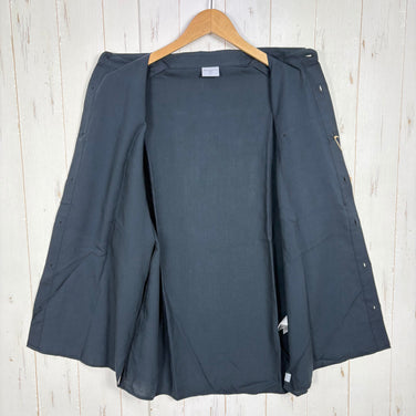 【Men's M ブラック系】 Houdini ( フーディニ ) メンズ ツリー ショートスリーブ シャツ M's Tree Shortsleeve Shirt 860051 True Black Light z00058245 True Black Light