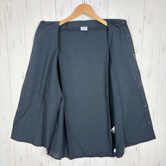 【Men's M ブラック系】 Houdini ( フーディニ ) メンズ ツリー ショートスリーブ シャツ M's Tree Shortsleeve Shirt 860051 True Black Light z00058245 True Black Light