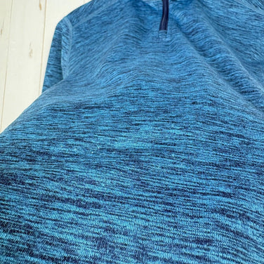 [Kid's Medium Navy] Llbean Half-Zip Fleece Jacket, Polyester, Tops, Outerwear, Jacket, Fleece, z00055656