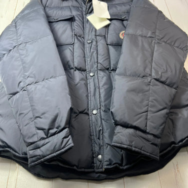 【Men's L ネイビー系】 Bailo ( バイロ ) カミショーネ ウォモ インサレーション ピューマ ジャケット Camicione Uomo In Piuma Jacket ダウン ウェア トップス アウター ジャケット ダウンインサレーション z0005