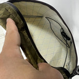 均码 Green Wanderlust Equipment Kampala 背包，橄榄色和棕色，YAMAP 独家尼龙储物袋/Sacoche 袋 (z00053600)