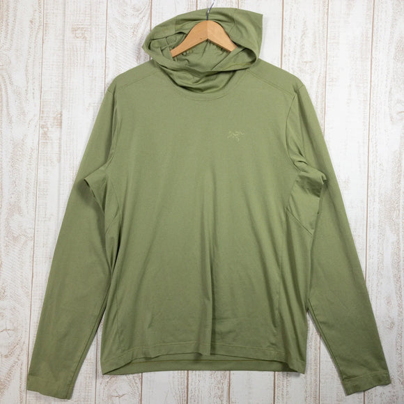 【Men's M グリーン系】 Arcteryx ( アークテリクス ) レミージ フーディ Remige Hoody ポリエステル ウェア トップス インナー シャツ ロングスリーブシャツ 化繊 z00050230 化繊 フーディ インナー シャツ トップス ウ - 【公式】2ndGEAR（セカンドギア）Webショップ【登山用品・アウトドア用品専門 買取販売店】