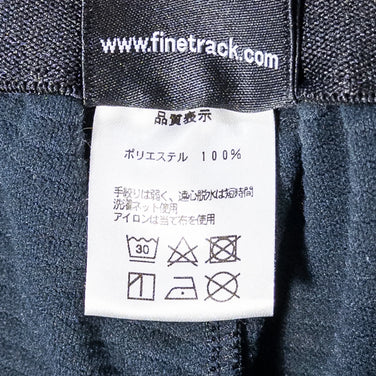 Finetrack Draught Claw 裤子，男款 M 码，黑色，涤纶，羊毛，z00052918