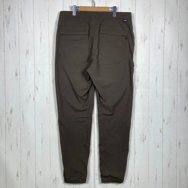 男士大号棕色 2024 Patagonia Quandary 慢跑裤，DWA 尼龙软壳长裤（Z00053788）