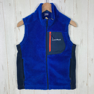 【Kid's 130 ブルー系】 Montbell ( モンベル ) クリマエア ベスト ポリエステル ウェア トップス ベスト フリース z00056658  フリース ベスト トップス ウェア