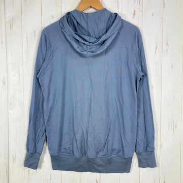 【Unisex S ブルー系】 2021 Yamatomichi ( 山と道 ) 100% メリノジップ フーディ 100% Merino Zip Hoody 生産終了モデル 入手困難 ダブルジップ 中厚手 メリノウール ウェア トップス インナー シャツ フーディ - 0