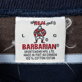 【Men's L ネイビー系】 Barbarian ( バーバリアン ) ラグビーシャツ ラガーシャツ クルーネック カナダ製 コットン ウェア トップス インナー シャツ ロングスリーブシャツ z00050142 ロングスリーブシャツ インナー シャツ トップス - 【公式】2ndGEAR（セカンドギア）Webショップ【登山用品・アウトドア用品専門 買取販売店】