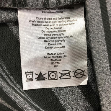 【Women's M グレー系】Moon Climbing ( ムーン クライミング ) ロングスリーブ クイックドライ ボーダー Tシャツ Long Sleeve Quickdry Border T-Shirt International Women's 化繊 ロングスリーブTシャツ クルーネック インナー シャツ トップス ウェア - 【公式】2ndGEAR（セカンドギア）Webショップ【登山用品・アウトドア用品専門 買取販売店】