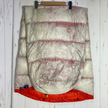 【Unisex OneSize ホワイト系】 Nanga ( ナンガ ) エレファント フット スリーピング バッグ 100 Elephant Foot Sleeping Bag 100 プラチナ / オレンジ さかいや コラボ ダウン スリーピングシステム 寝袋 ダウンシュラフ
