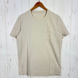 【Men's S ベージュ系】 Houdini ( フーディニ ) カバー ティー Cover Tee ポリエステル ウェア トップス インナー シャツ ショートスリーブTシャツ クルーネック 化繊 z00058011  化繊 ショートスリーブTシャツ クルーネック