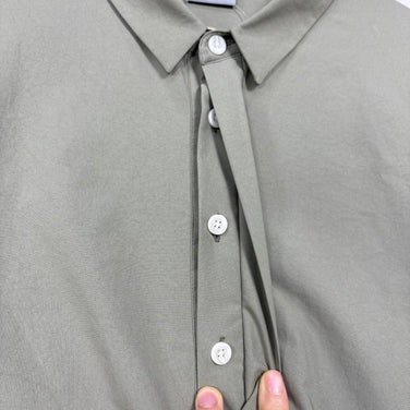 【Men's M グリーン系】 Houdini ( フーディニ ) コスモ シャツ Cosmo Shirt ポリエステル ウェア トップス インナー シャツ ショートスリーブシャツ 化繊 z00059052  化繊 ショートスリーブシャツ インナー シャツ トップス