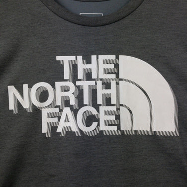 【Men's L グレー系】 The North Face ( ザ・ノースフェイス ) ロングスリーブビッグロゴティー L/S Big Logo Tee ミックスグレー ポリエステル ウェア トップス インナー シャツ ロングスリーブTシャツ クルーネック 化繊 - 【公式】2ndGEAR（セカンドギア）Webショップ【登山用品・アウトドア用品専門 買取販売店】