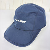 【Unisex S/M ネイビー系】 Mammut ( マムート ) クライメート ゴアテックス キャップ アジアンフィット Climate Gore-Tex Cap AF 2レイヤーGORE-TEX 折りたたみ式バイザー ポリエステル ウェア ウェア小物 ヘッドウェア
