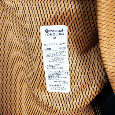 【Men's M オレンジ系】 Marmot ( マーモット ) ヒートナビ メッシュ ロングスリーブ ジップ ポリエステル ウェア トップス インナー シャツ ロングスリーブシャツ 化繊 z00052903  化繊 ロングスリーブシャツ インナー シャツ トップス