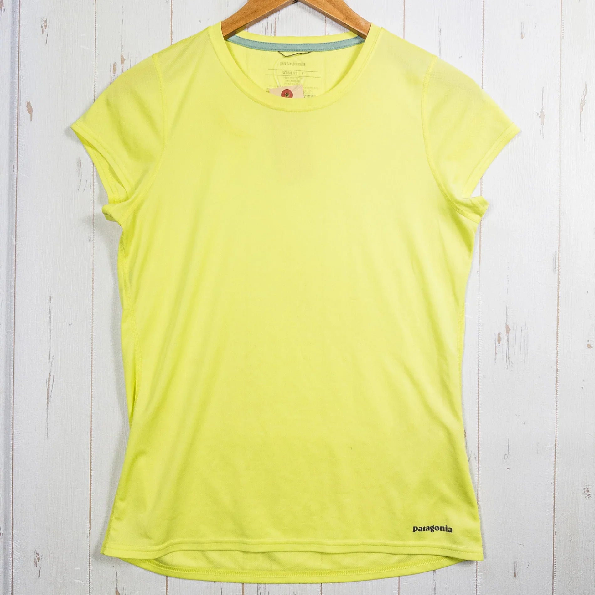 【Women's S イエロー系】 Patagonia ( パタゴニア ) ショートスリーブ メッシュ ティー ポリエステル ウェア トップス インナー シャツ ショートスリーブTシャツ クルーネック 化繊 z00052312 化繊 ショートスリーブTシャツ クルーネ - 【公式】2ndGEAR（セカンドギア）Webショップ【登山用品・アウトドア用品専門 買取販売店】