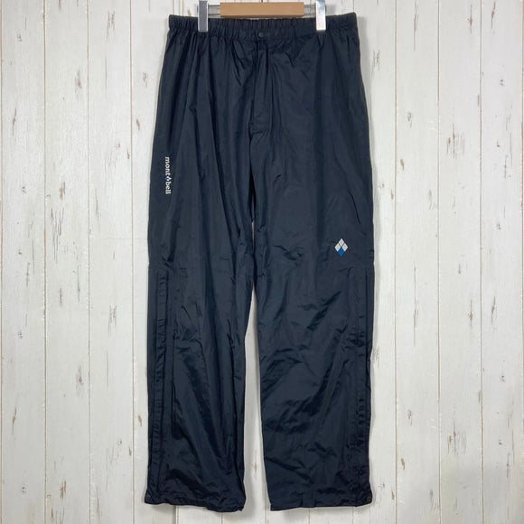 【Men's L ブラック系】 Montbell ( モンベル ) レイン ハイカー パンツ Rain Hiker Pants ナイロン ウェア ボトムス ロングパンツ レインシェル z00060125  レインシェル ロングパンツ ボトムス ウェア